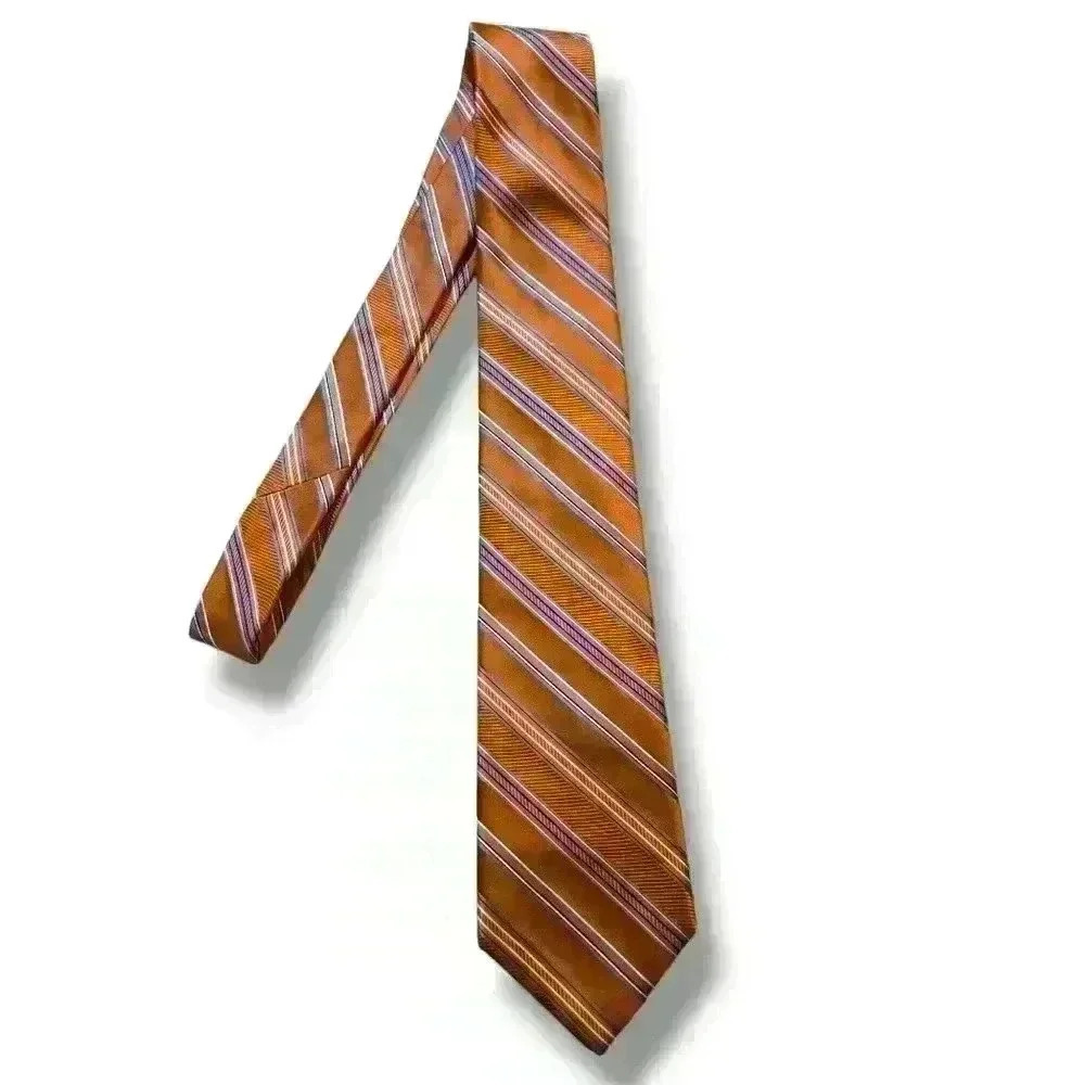 Joseph Abboud Men's Tie Stripes 100% Silk #111